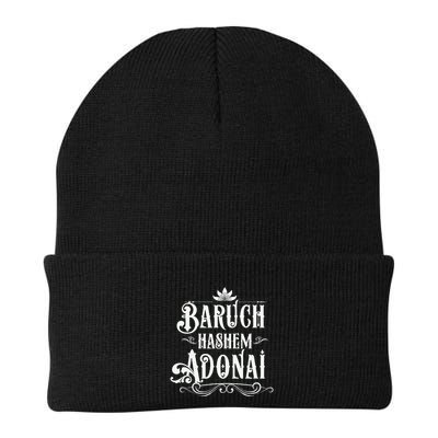 Baruch Hashem Adonai  Hebrew Christian Blessing Gift  Beanie
