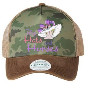 Big Hats And Horses Derby Day Kentucky Legacy Tie Dye Trucker Hat