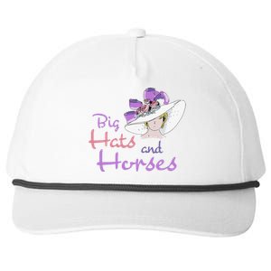 Big Hats And Horses Derby Day Kentucky Snapback Five-Panel Rope Hat