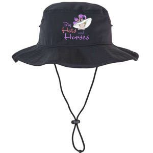 Big Hats And Horses Derby Day Kentucky Legacy Cool Fit Booney Bucket Hat