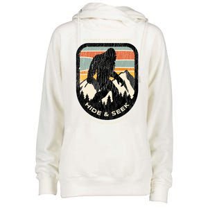 Bigfoot Hide And Seek Alltime Champ Of Pacific Northwest Funny Gift Womens Funnel Neck Pullover Hood