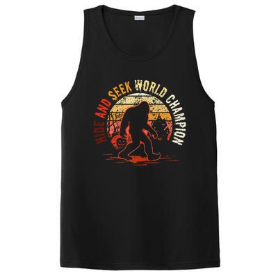 Bigfoot Hide And Seek World Champion Sasquatch Halloween PosiCharge Competitor Tank