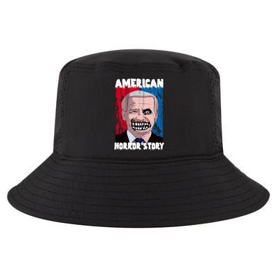 Biden Horror American Zombie Story Halloween Cool Comfort Performance Bucket Hat