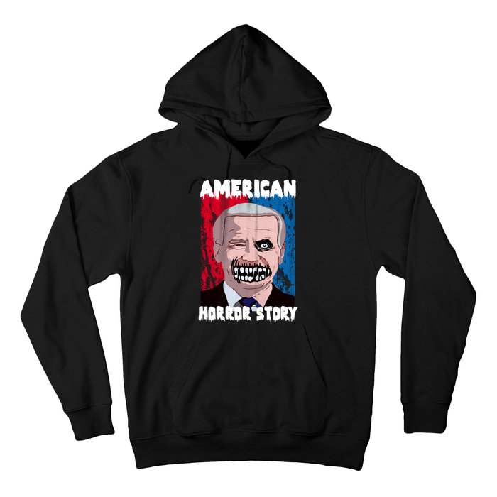 Biden Horror American Zombie Story Halloween Hoodie