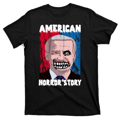 Biden Horror American Zombie Story Halloween T-Shirt