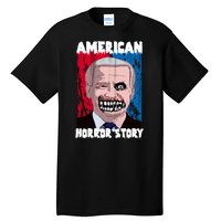 Biden Horror American Zombie Story Halloween Tall T-Shirt