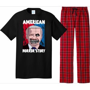 Biden Horror American Zombie Story Halloween Pajama Set