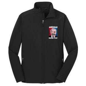 Biden Horror American Zombie Story Halloween Core Soft Shell Jacket