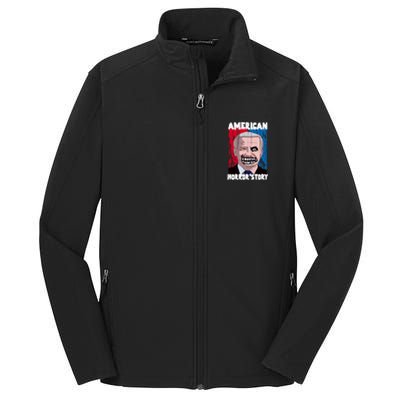 Biden Horror American Zombie Story Halloween Core Soft Shell Jacket