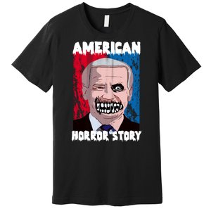 Biden Horror American Zombie Story Halloween Premium T-Shirt