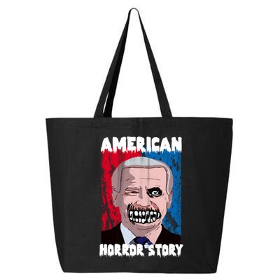 Biden Horror American Zombie Story Halloween 25L Jumbo Tote