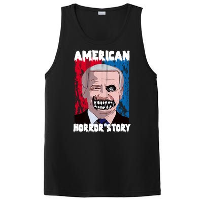 Biden Horror American Zombie Story Halloween PosiCharge Competitor Tank