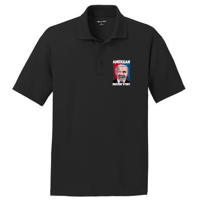 Biden Horror American Zombie Story Halloween PosiCharge RacerMesh Polo