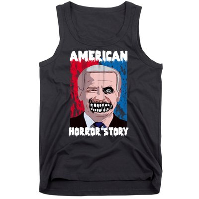 Biden Horror American Zombie Story Halloween Tank Top