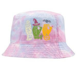 Boo Hands American Sign Language Pride Asl Halloween Witch Tie-Dyed Bucket Hat