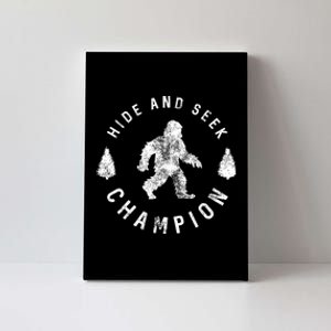 Bigfoot Hide And Seek Champion Canvas