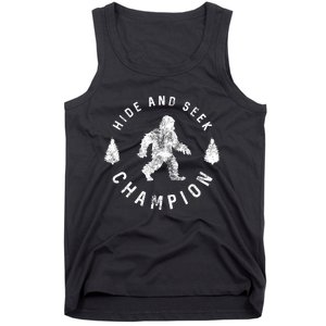 Bigfoot Hide And Seek Champion Tank Top