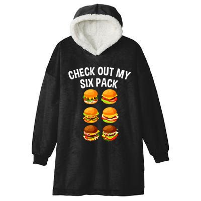 Best Hamburger Art Women Fast Food Cheeseburger Lovers Hooded Wearable Blanket