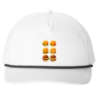 Best Hamburger Art Women Fast Food Cheeseburger Lovers Snapback Five-Panel Rope Hat