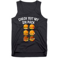 Best Hamburger Art Women Fast Food Cheeseburger Lovers Tank Top