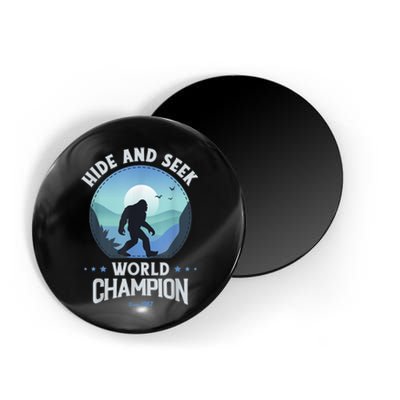 Bigfoot Hide And Seek Bigfoot Hide And Seek Champion Magnet