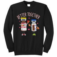 Bettertogether Haldol Ativan Icu Nurse ValentineS Day Sweatshirt