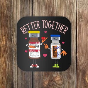 Bettertogether Haldol Ativan Icu Nurse ValentineS Day Coaster