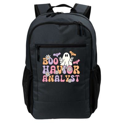 Boo Havior Analyst Aba Bcba Halloween Ghost Daily Commute Backpack