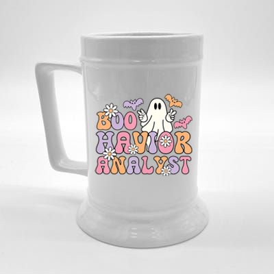 Boo Havior Analyst Aba Bcba Halloween Ghost Beer Stein