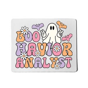 Boo Havior Analyst Aba Bcba Halloween Ghost Mousepad