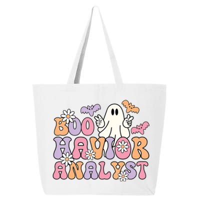 Boo Havior Analyst Aba Bcba Halloween Ghost 25L Jumbo Tote