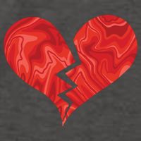 Broken Heart Anti Valentine Vector Backpack