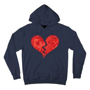 Broken Heart Anti Valentine Tall Hoodie