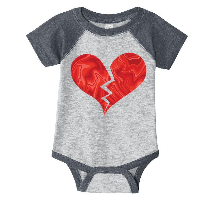 Broken Heart Anti Valentine Infant Baby Jersey Bodysuit