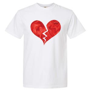 Broken Heart Anti Valentine Garment-Dyed Heavyweight T-Shirt