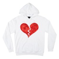 Broken Heart Anti Valentine Hoodie