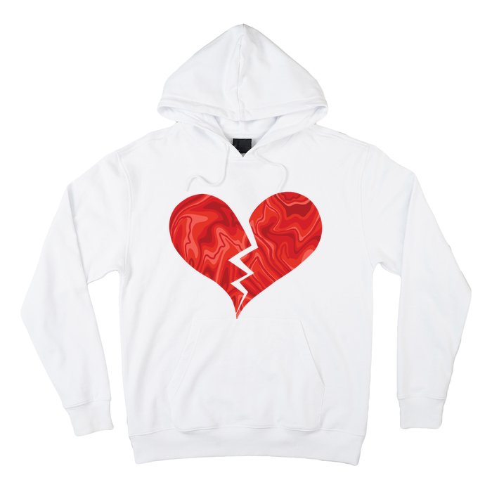 Broken Heart Anti Valentine Hoodie