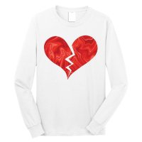 Broken Heart Anti Valentine Long Sleeve Shirt