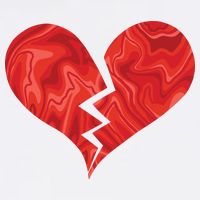 Broken Heart Anti Valentine Sustainable Bucket Hat