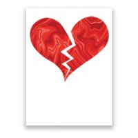 Broken Heart Anti Valentine Poster