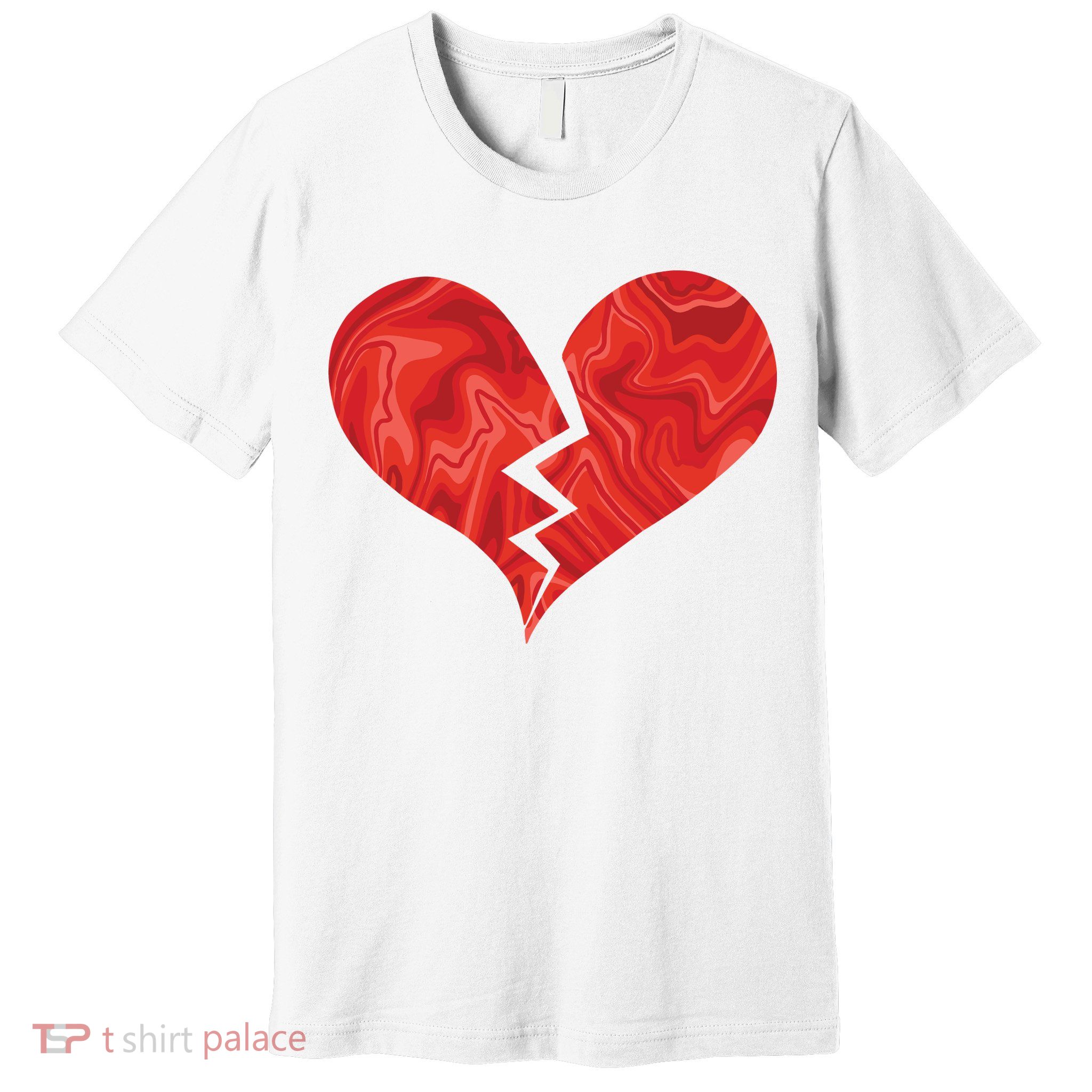 Broken Heart Anti Valentine Premium T-Shirt