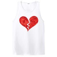 Broken Heart Anti Valentine PosiCharge Competitor Tank