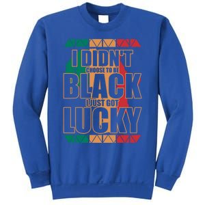 Black History And Support Mont Fun Quote Gift Sweatshirt