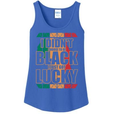 Black History And Support Mont Fun Quote Gift Ladies Essential Tank