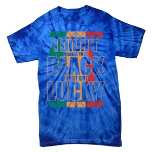 Black History And Support Mont Fun Quote Gift Tie-Dye T-Shirt