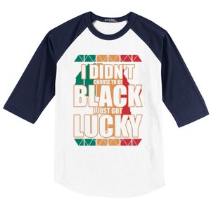 Black History And Support Mont Fun Quote Gift Baseball Sleeve Shirt