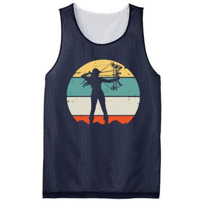 Bow Hunting Archery Retro Vintage Mesh Reversible Basketball Jersey Tank