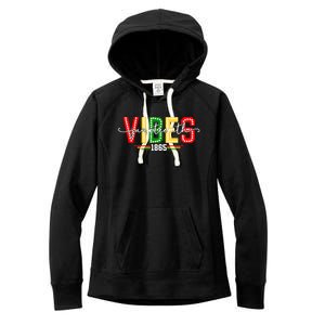 Black History African American Melanin Junenth Vibes 1865 Meaningful Gift Women's Fleece Hoodie