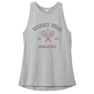 Beverly Hills Athletics California Tennis Club Racquet Prep Ladies PosiCharge Tri-Blend Wicking Tank