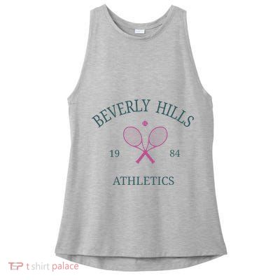 Beverly Hills Athletics California Tennis Club Racquet Prep Ladies PosiCharge Tri-Blend Wicking Tank